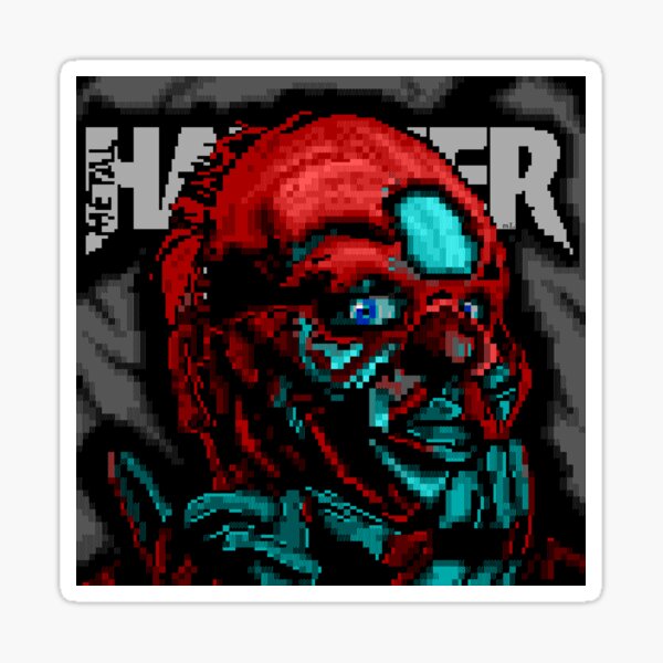 Metal Hammer #6 clown Sticker