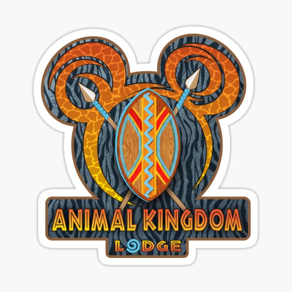 Animal Kingdom Lodge Sticker