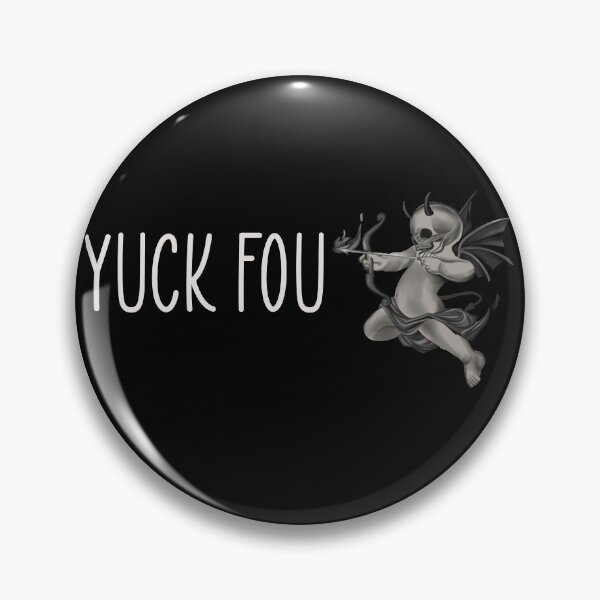 Item preview, YUCK FOU - FCK design with devil devil designed and sold by Chutneys.