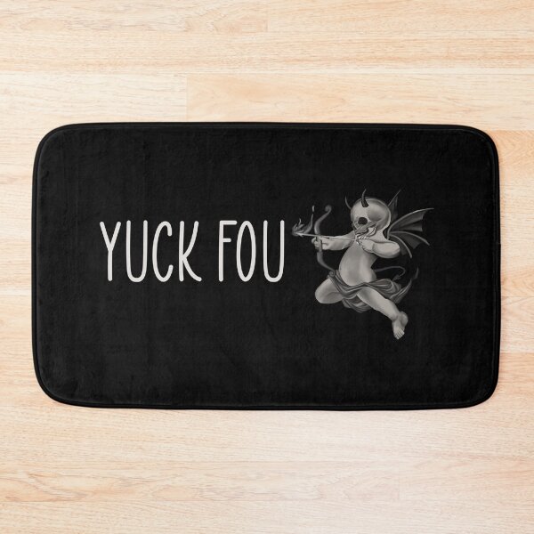 Item preview, YUCK FOU - FCK design with devil devil designed and sold by Chutneys.