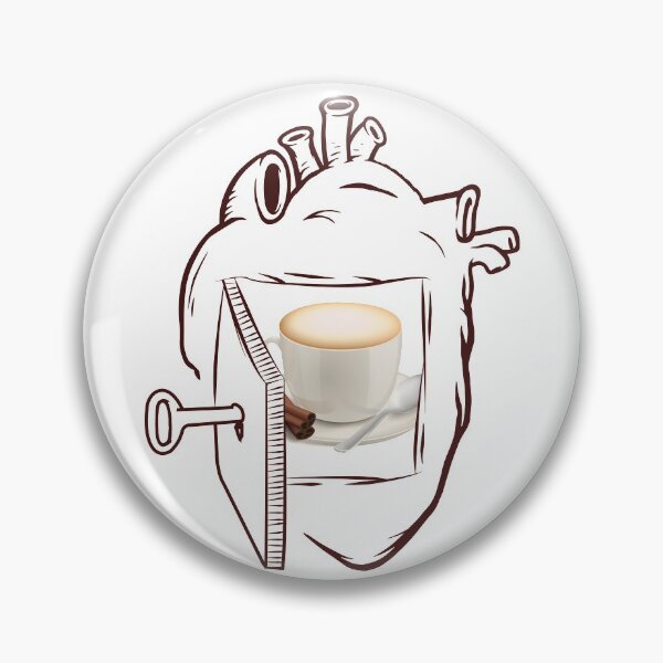 Item preview, Cappuccino In My Heart designed and sold by foodisthekey.