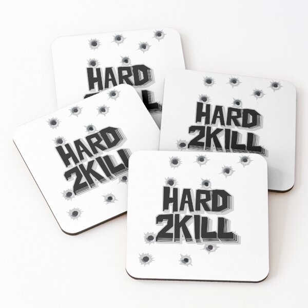 Item preview, Hard To Kill Bullet Hole Life Motivation Design designed and sold by Captivation.