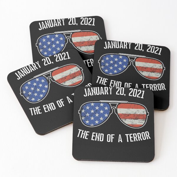 Item preview, The End of a Terror Anti Trump Pro Biden Inaguration 2021 designed and sold by JonesWorldOrder.
