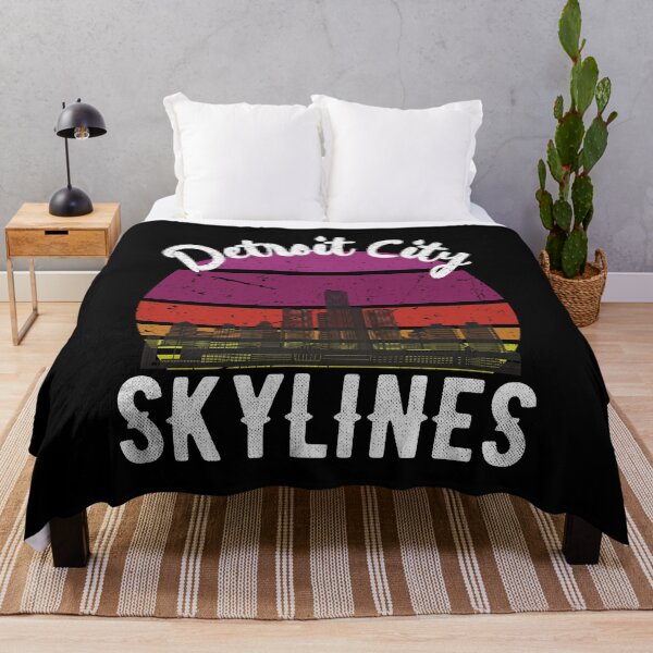 Item preview, Detroit City Skyscraper Skylines designed and sold by samah82.