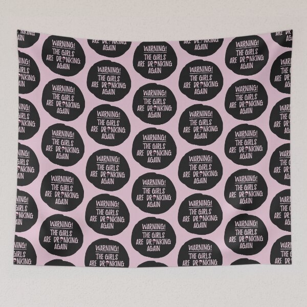 Item preview, Warning! The Girls are drinking again. designed and sold by Africanism.