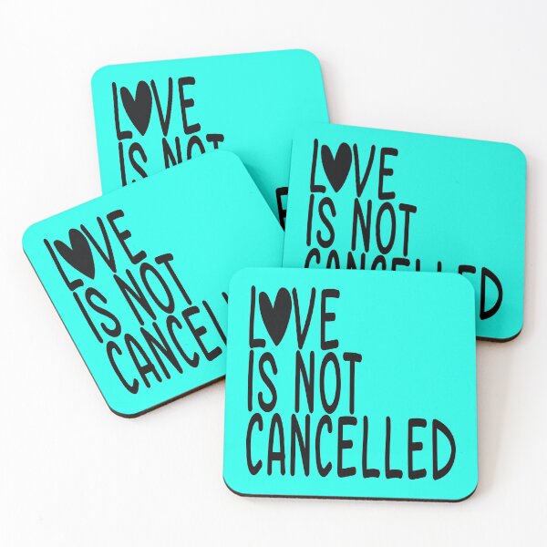 Item preview, LOVE IS NOT CANCELLED LOVE 2021 Valentine designed and sold by hmgrafi36.