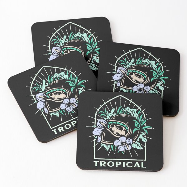 Item preview, Camiseta deportiva Tropical Skull designed and sold by Plantinent.