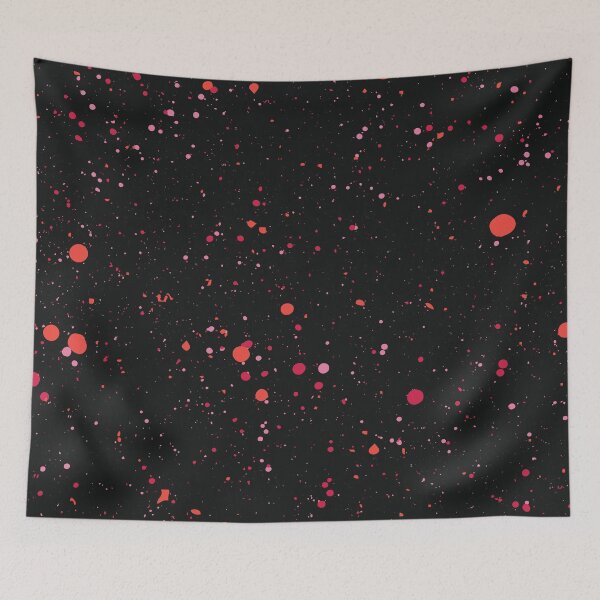 Artikelvorschau, Paint Splash Design - Pink, Orange, Hellrosa, Schwarz entworfen und verkauft von thelustrous.