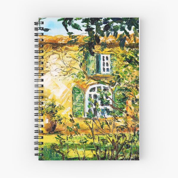 Item preview, Italian courtyard original painting designed and sold by BeeTartprints.