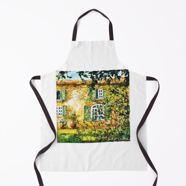 Item preview, Italian courtyard original painting designed and sold by BeeTartprints.