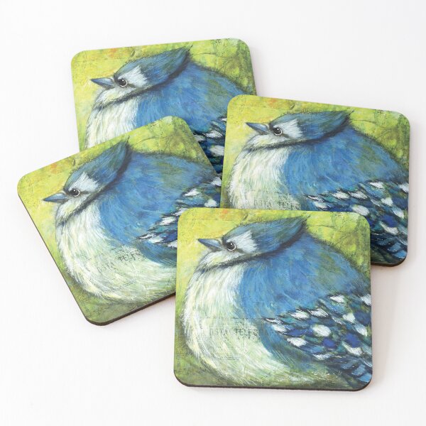 Item preview, Blue Jay Fat Bird designed and sold by Patricia Lintner.