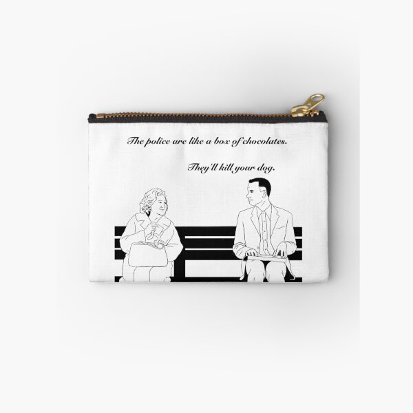 Item preview, The police are like a box of chocolates... designed and sold by RipeBananas.