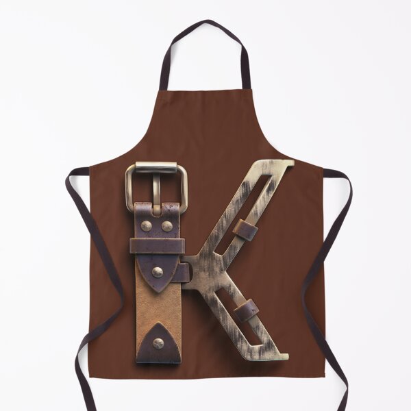 Artikelvorschau, Anfängliches "K" Alphabet Ledergürtel Rustikales Design entworfen und verkauft von Freestylist.