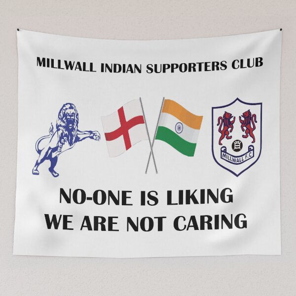 Item preview, Millwall Indian Supporters Club designed and sold by Millwall.store.