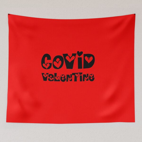 Item preview, Covid Valentine Red designed and sold by DamaliePierre.