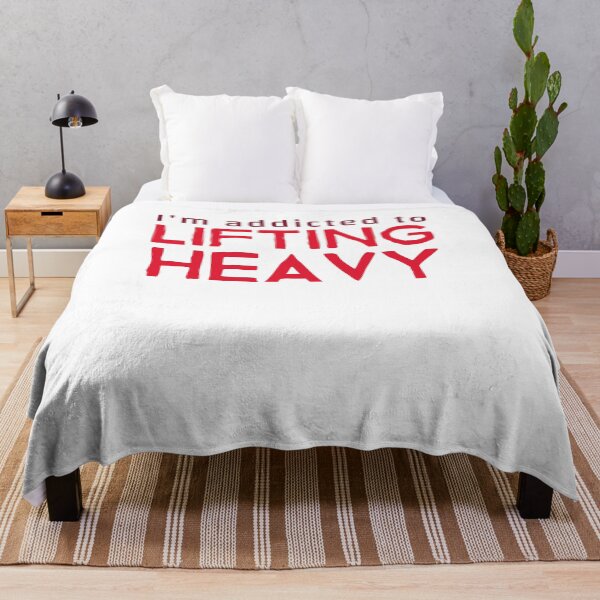 Item preview, I'm addicted to lifting heavy - funny gym design designed and sold by Branto-clothing.