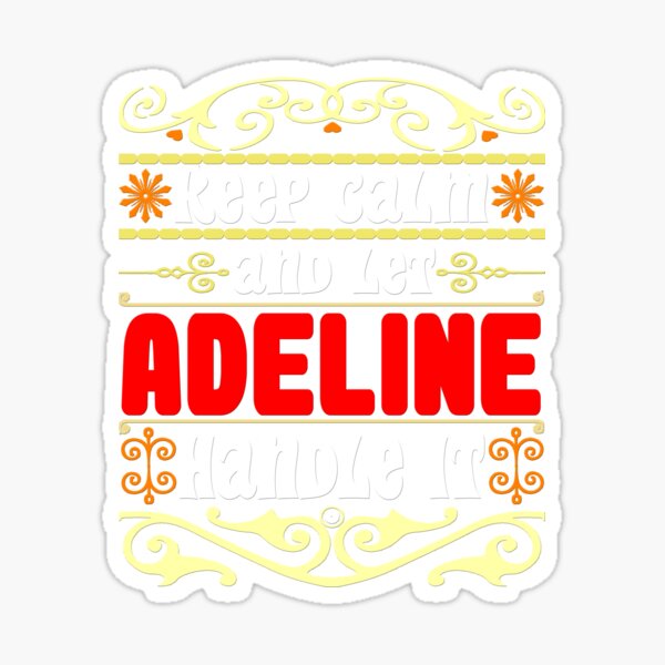 Stickers Sur Le Theme Adeline Redbubble