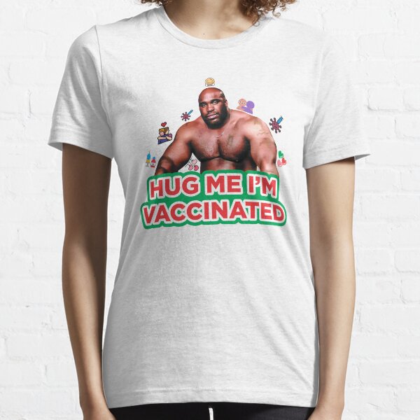 Hug Me Im Vaccinated - Barry Wood Hombre bien dotado Black Guy Dick Meme El mejor regalo divertido Camiseta esencial