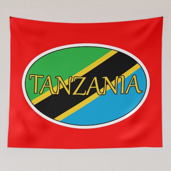 Item preview, Tanzania Flag Gifts, Masks, Stickers & Products designed and sold by mpodger.