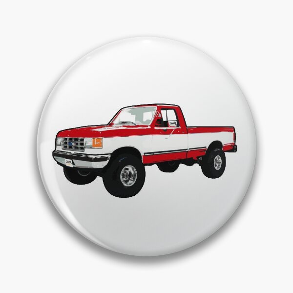 Item preview, 87-92 White Red 4x4 F Truck designed and sold by CoolRide.