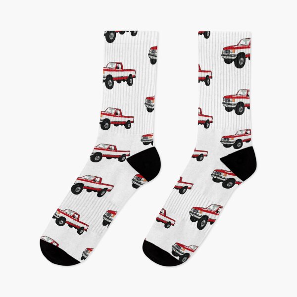 Item preview, 87-92 White Red 4x4 F Truck designed and sold by CoolRide.