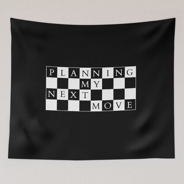 Item preview, PLANNING MY NEXT MOVE - CHESS BOARD DESIGN designed and sold by Awesome &  Affordable.