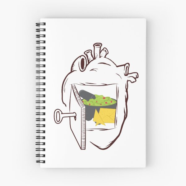 Item preview, Guacamole And Chips In My Heart designed and sold by foodisthekey.