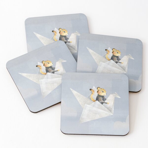 Item preview, Leopard exploring on an origami  designed and sold by Sara-Scianname.