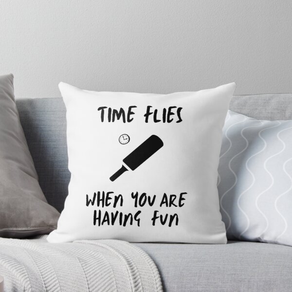 Item preview, Cricket: Time flies when you are having fun designed and sold by TheGreenGoat.