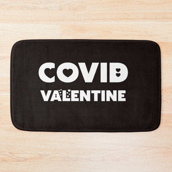 Item preview, Covid Valentine Black designed and sold by DamaliePierre.