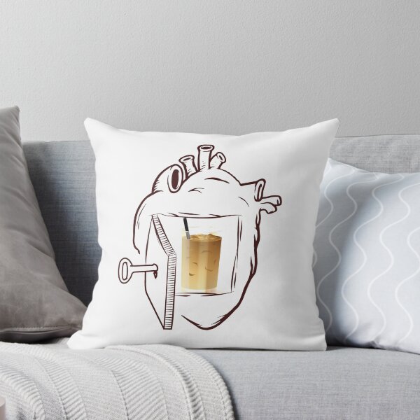 Item preview, Iced Coffee In My Heart designed and sold by foodisthekey.