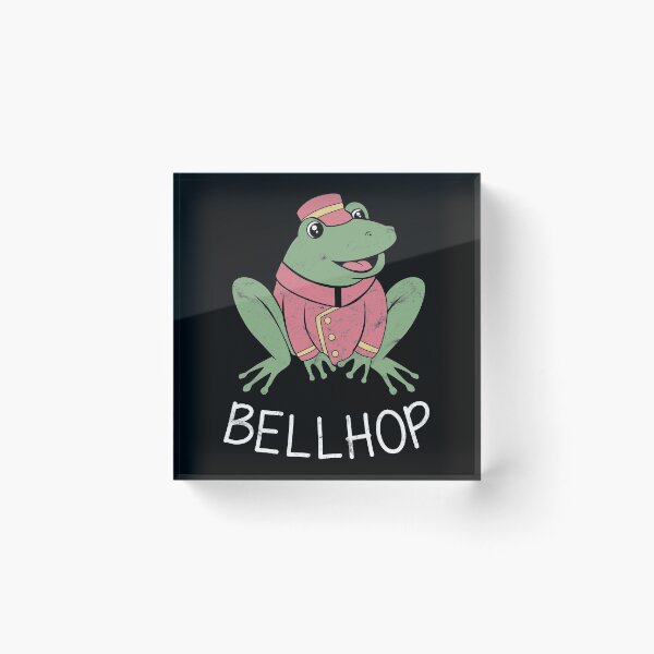 Item preview, Workaholic confide Toad Bellhop designed and sold by Svetiik.