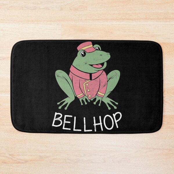 Item preview, Workaholic confide Toad Bellhop designed and sold by Svetiik.
