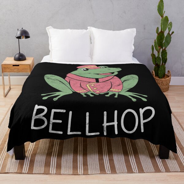 Item preview, Workaholic confide Toad Bellhop designed and sold by Svetiik.