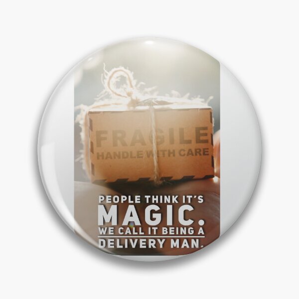 Item preview, People Think It's Magic, we call it being a Delivery Man! designed and sold by BoutThe90s.