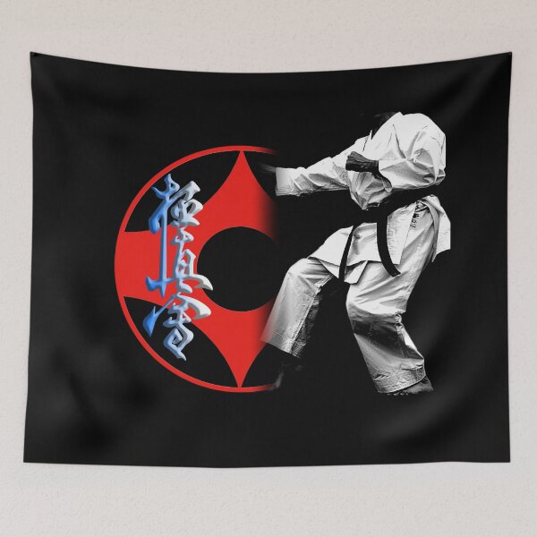 Item preview, Kyokushin Karate Kumite Hajime - Martial Arts Design designed and sold by Zanshin-Art.