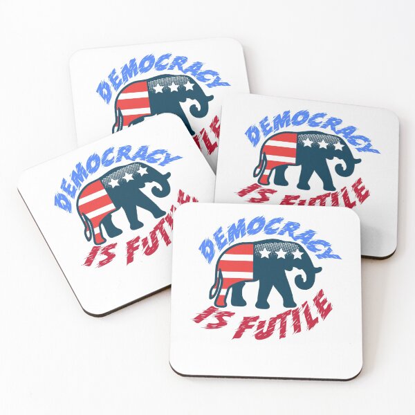 Item preview, Democracy is futile. Trumpism. designed and sold by MihaiER.