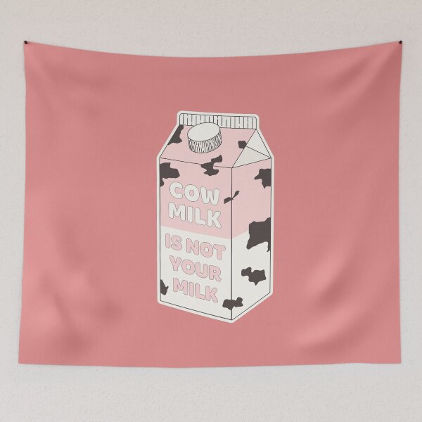 Item preview, Not Your Milk - Pink designed and sold by esgomes.