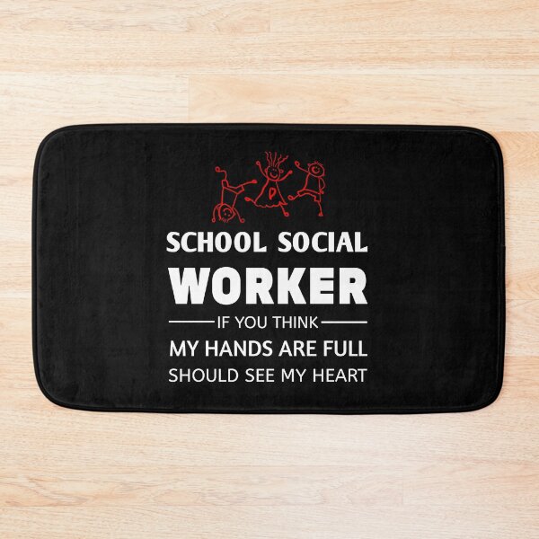 Item preview, School Social Worker Gift Funny Quote,Gifts for social work Students designed and sold by Essakhi12.