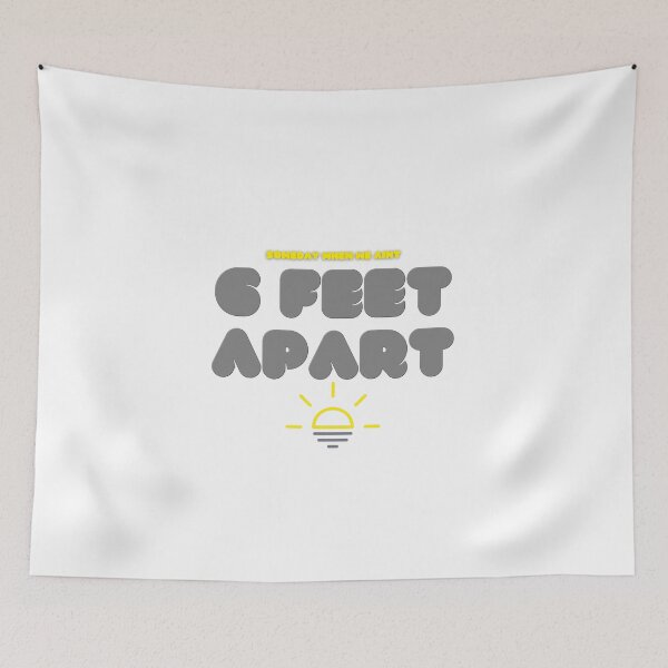 Item preview, Six Feet Apart designed and sold by Trucking Good Tees.