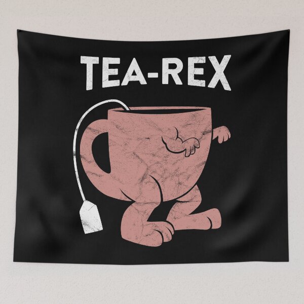 Item preview, I am Unstoppable T Rex in a teapot and tea cup designed and sold by Svetiik.