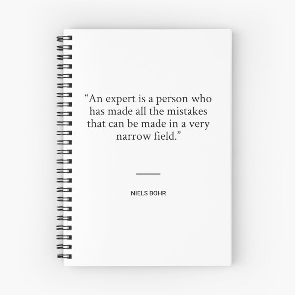 Item preview, Niels Bohr - An expert is a person who has made all the mistakes that can be made in a very narrow field. designed and sold by SocraticQuotes.