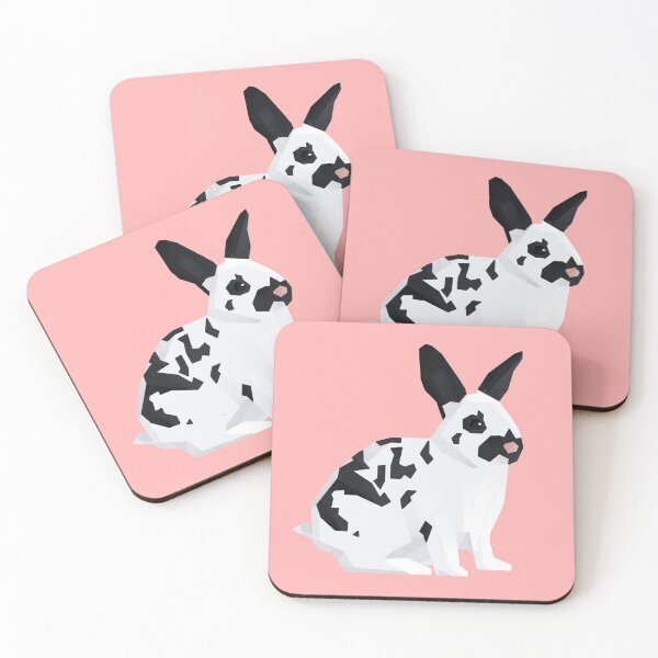 Item preview, Geometric Bunny Rabbit designed and sold by Rocket-To-Pluto.