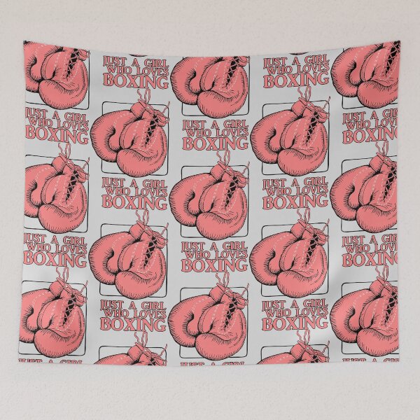 Item preview, Just a girl who loves boxing designed and sold by Forever-Design.
