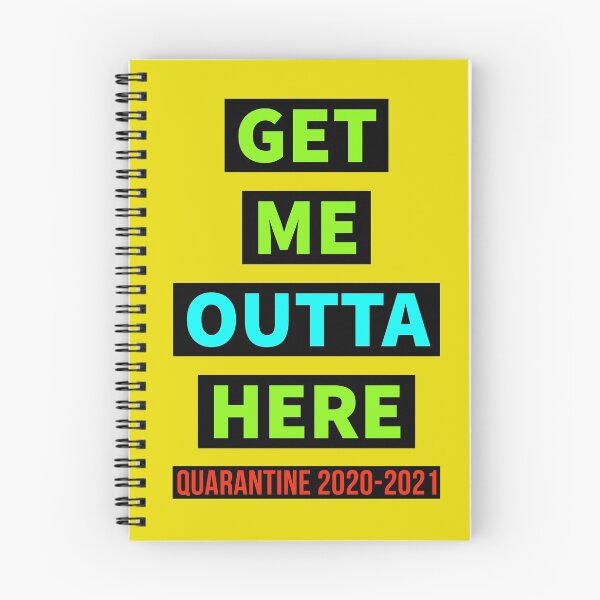 Item preview, Get Me Outta Here Quarantine Social Distance Isolation designed and sold by StudioTina.