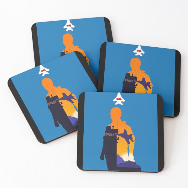 Item preview, Maverick Pilot - Minimalist Silhouette Style - Movie Art designed and sold by PopCultArcade.