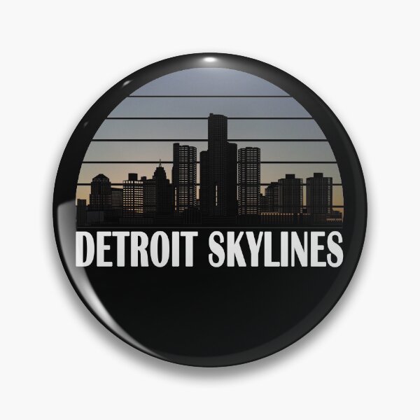 Item preview, DETROIT CITY SKYSCRAPER SKYLINES designed and sold by yasmh.