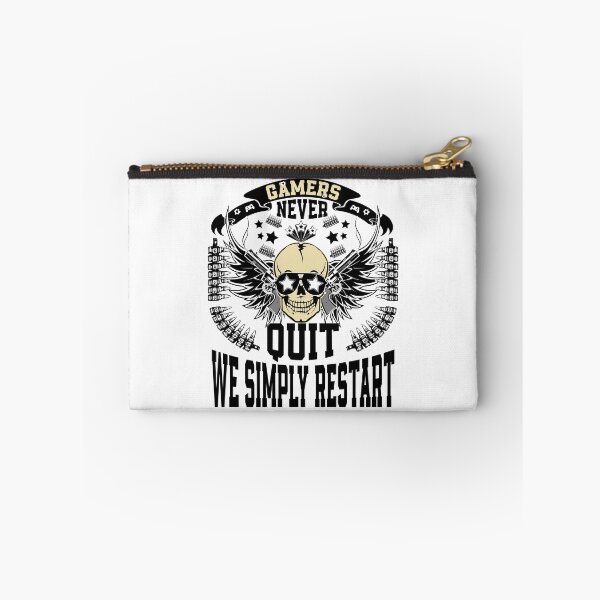 Item preview, Gamers Never Quit We Simply Restart designed and sold by YAHIA-14.