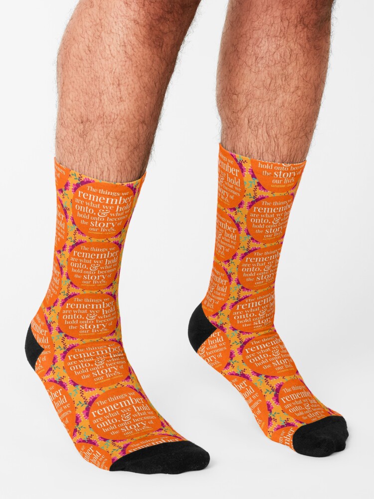 Alternate view of WHAT WE HOLD ONTO Socks