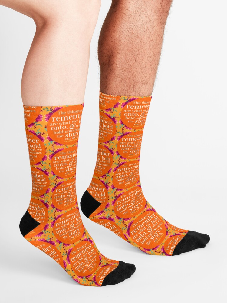 Alternate view of WHAT WE HOLD ONTO Socks